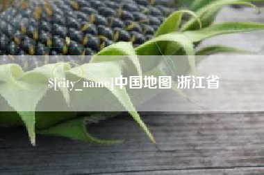 嘉峪关中国地图 浙江省