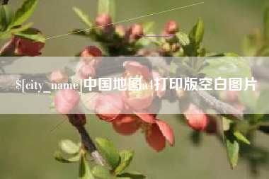嘉峪关中国地图a4打印版空白图片