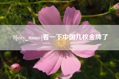 嘉峪关看一下中国几枚金牌了