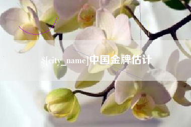 嘉峪关中国金牌估计