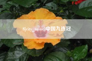 嘉峪关中国九连冠