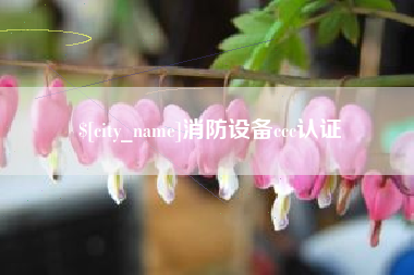 嘉峪关消防设备ccc认证