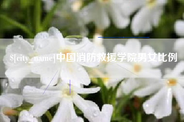 嘉峪关中国消防救援学院男女比例
