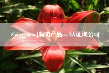 嘉峪关消防产品cccf认证询公司
