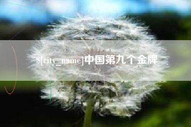嘉峪关中国第九个金牌
