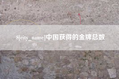 嘉峪关中国获得的金牌总数