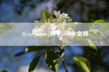 嘉峪关男子5000米金牌