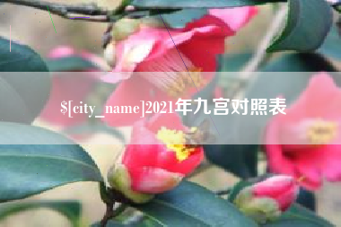 嘉峪关2021年九宫对照表