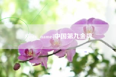 嘉峪关中国第九金牌