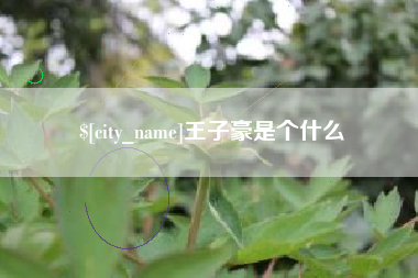嘉峪关王子豪是个什么
