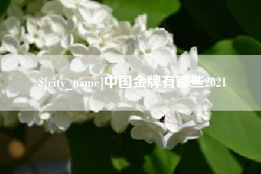 嘉峪关中国金牌有哪些2021