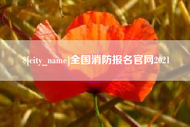 嘉峪关全国消防报名官网2021